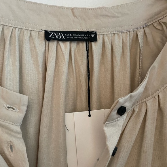 Zara dress with balloon sleeve - Picture 3 of 6